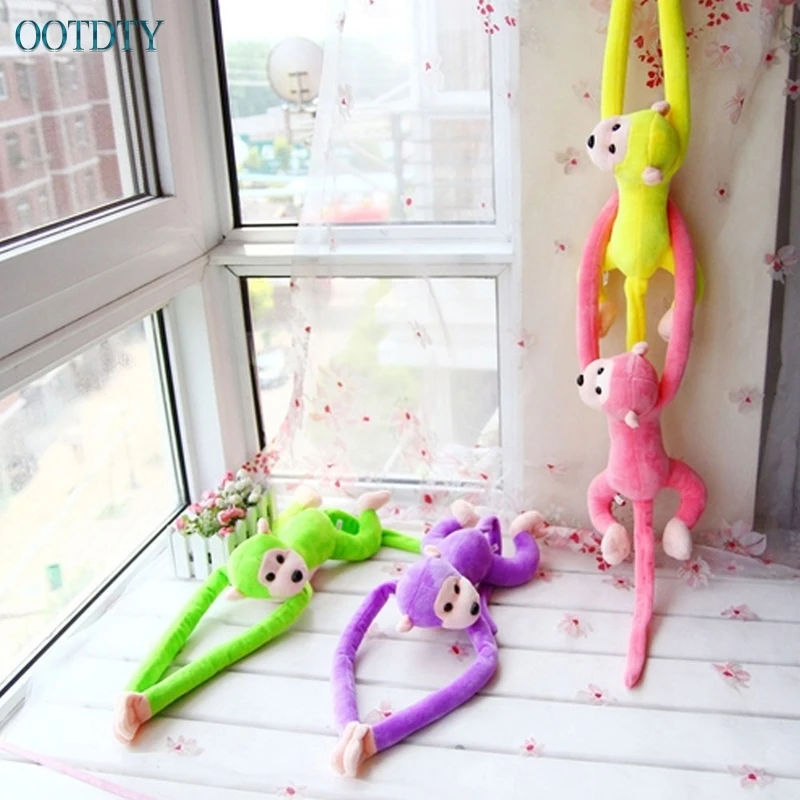 

Animal Long Arm Tail Cute Monkey Plush Toy Doll Curtain Decoration 60cm Mascot #330
