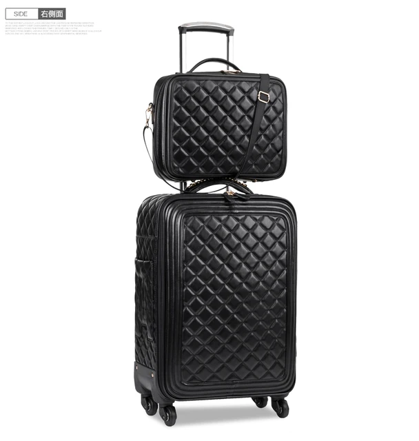 chanel suitcase set 3