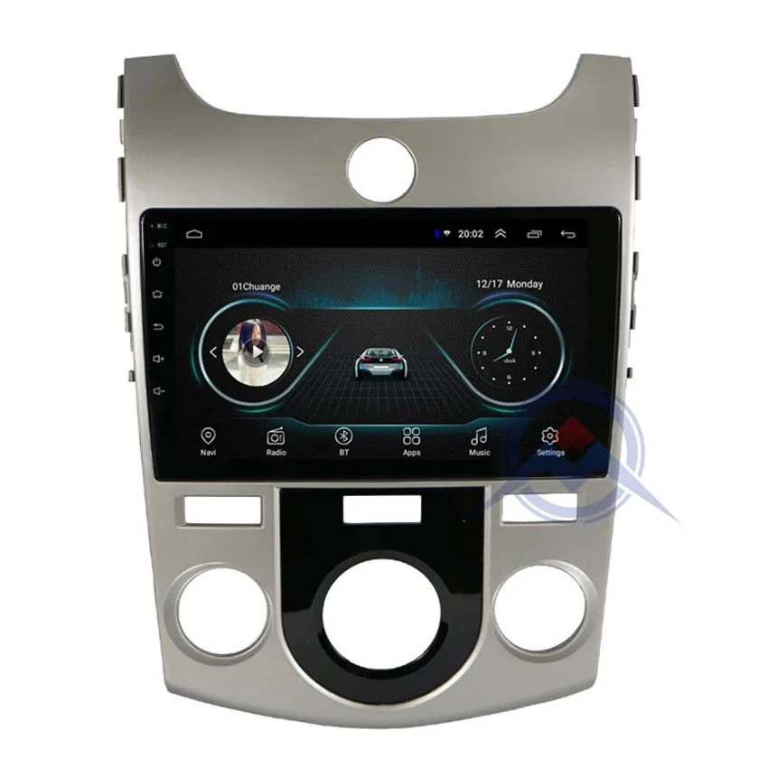 Sale ZOHANAVI 9 inch Android 9.0 2.5D Car DVD GPS for KIA Forte Cerato 2008-2014 car Radio GPS navigation head unit build in wifi 25