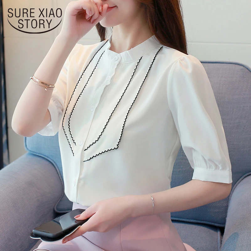 Aliexpress.com : Buy 2018 summer women blouse shirts chiffon plus size ...