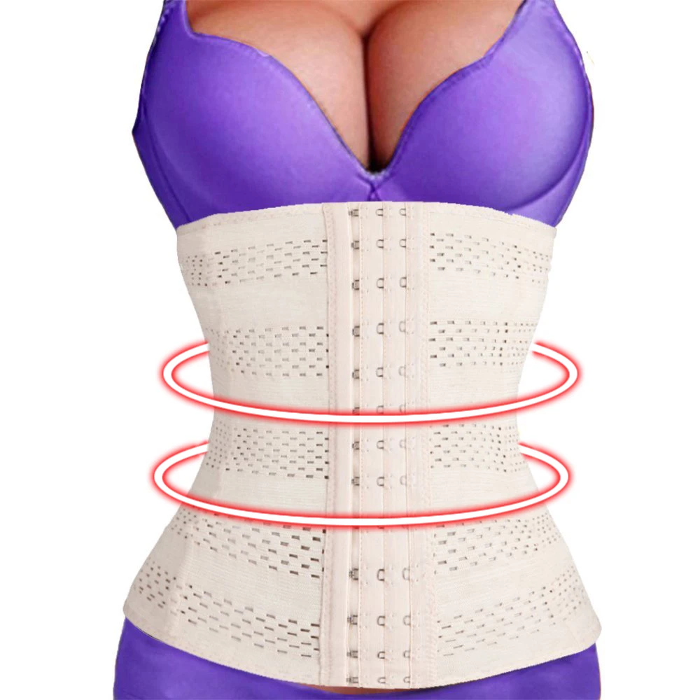 

NINGMI Sexy Lady High Waist Trainer Shaper Women Body Shapers Belly tummy control Cincher Corset Slim Underwear Belt Lingerie