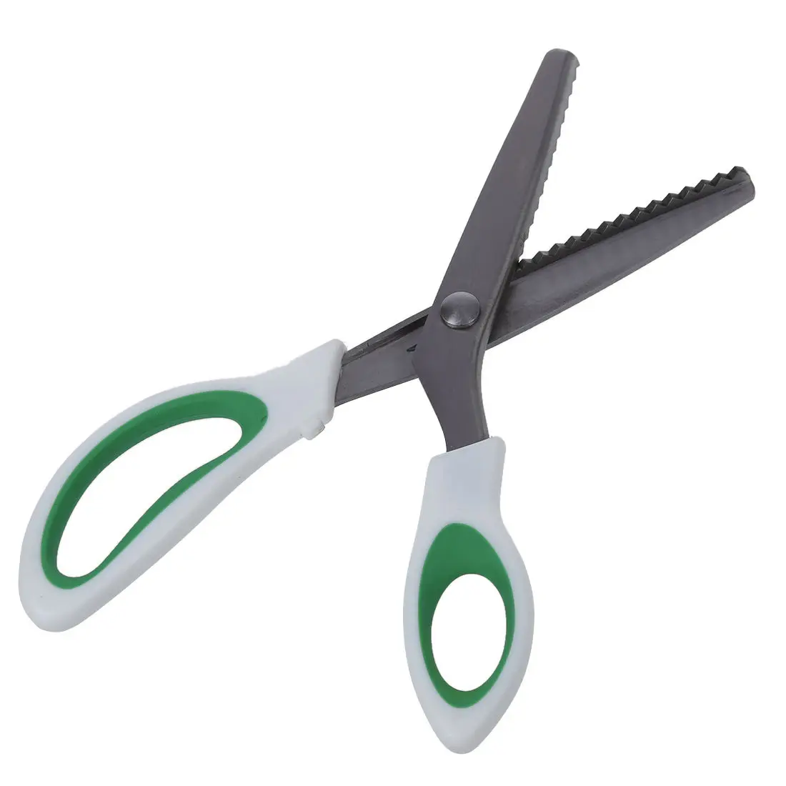 

HOT-Professional Dressmaking Pinking Shears Crafts Zig Zag Cut Scissors