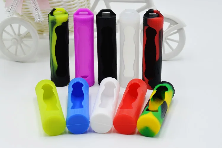 

Silicone Sleeve Cover Case For 18650 Battery Protective Bag Pouch Power Bank 18650 Box Battery Holder