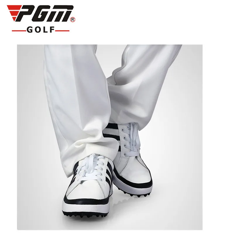 Zapatos De Golf; Новинка; оригинальные туфли для гольфа Pgm; Ультрамягкая микрофибра; кожа; водонепроницаемая обувь; очень устойчивая нескользящая подошва