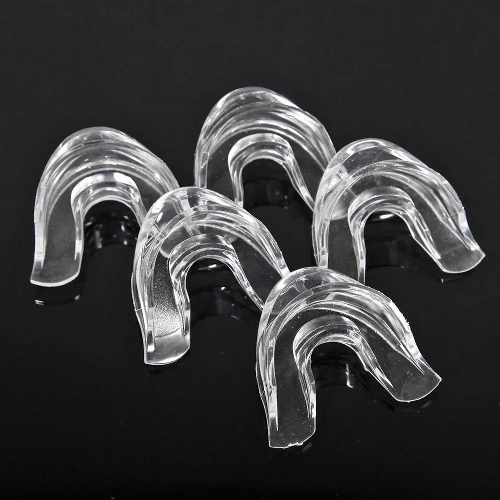 5 Pcs Custom Mouth Guard Tray Thermoplastic Molding for Teeth Whitener