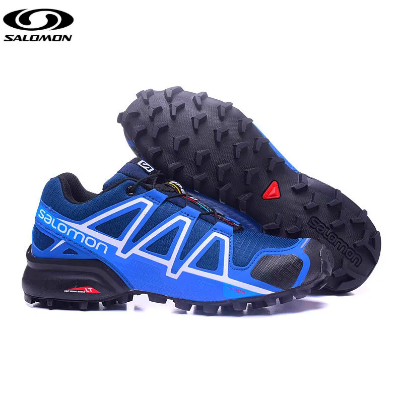 

Salomon Speed Cross 4 CS Running Shoes Men Country Sport Sneaker Man Speedcross Summer Black Gray Red Athletic Outdoor Shoes