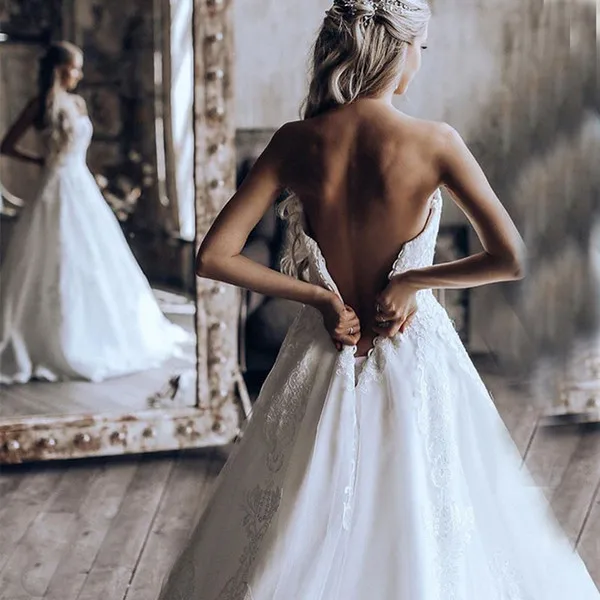 ZH2579Q-New-Luxury-Sweetheart-Strapless-A-line (2)