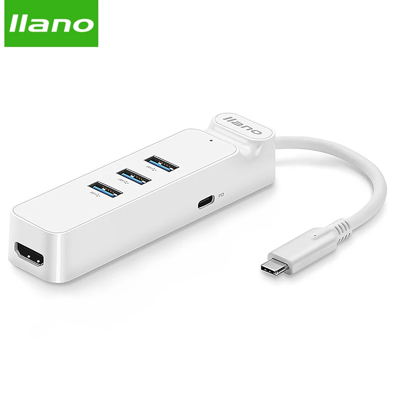 USB C концентратора Thunderbolt 3 адаптер Тип к HDMI 0 подставка с зарядным устройством для