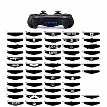 10-50pcs/lot mix Sticker For PS4 controller LED sticker PS4 decal led cover controller LED sticker PS4 light bar LED sticker 
