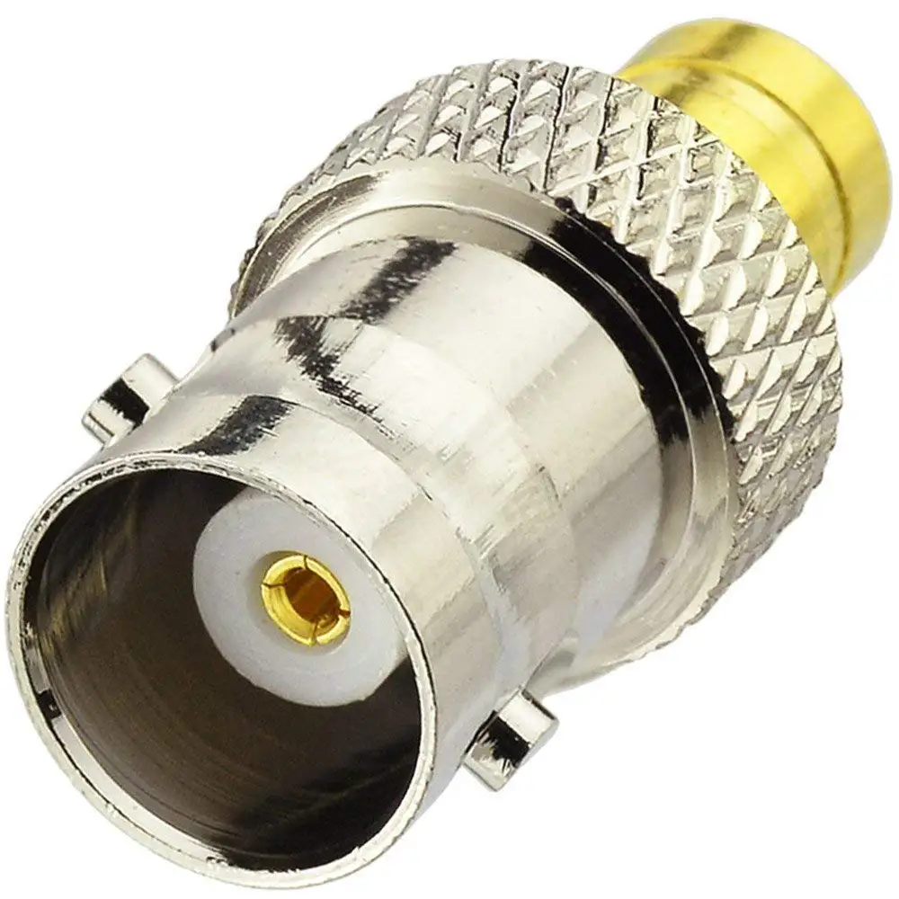 10 шт. гнездо BNC к гнезду SMB RF коаксиальный адаптер Коннектор|bnc female connector|bnc connectors