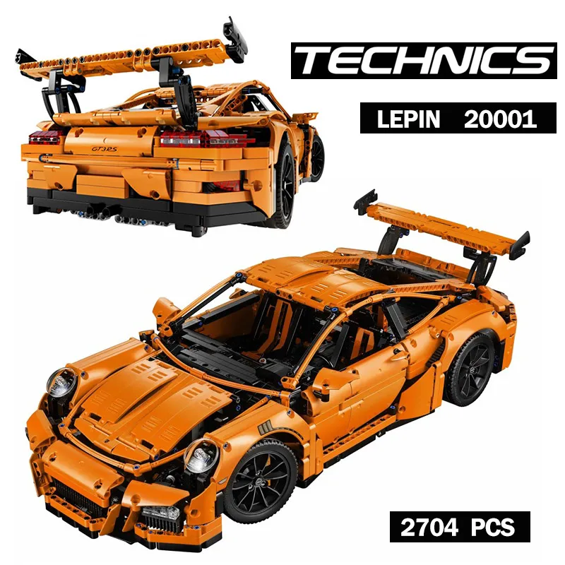 

LEPIN 20001 Technic series 911 GT3 RS Model Educational Building Kits Blocks Bricks Boy Toys Compatible 42056 Christmas Gift