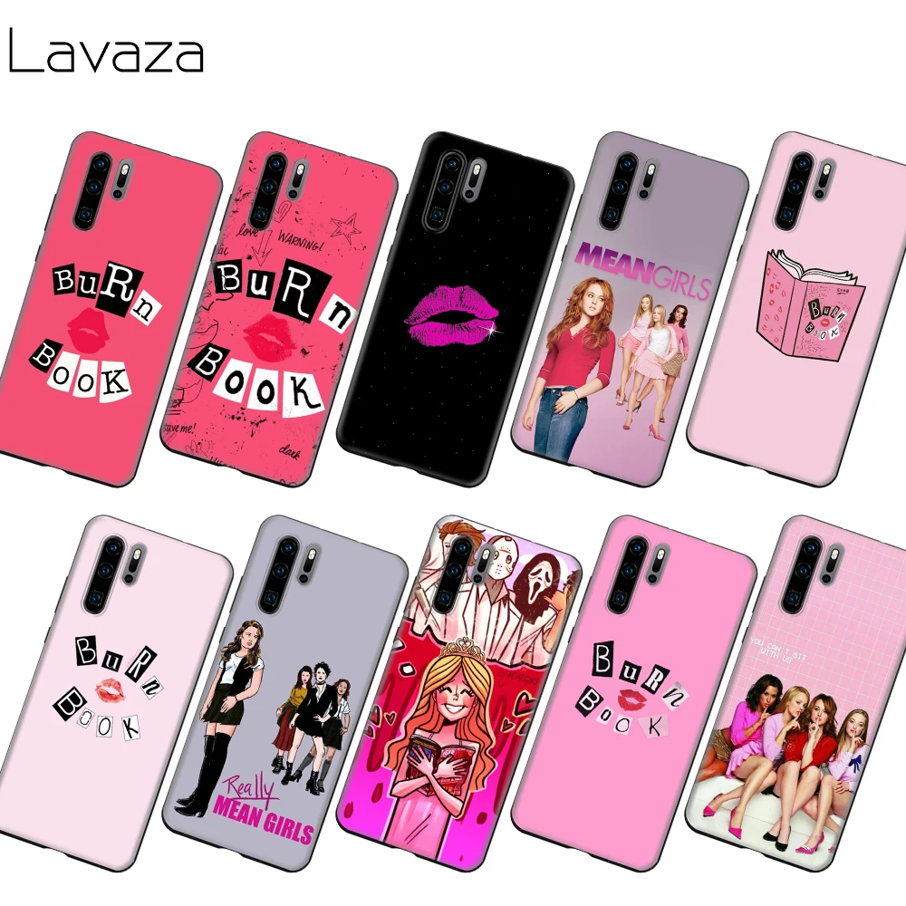 Чехол Lavaza Burn Book Mean Girls Kiss для Honor Mate 30 Nova 4E 5T V20 9X P20 Y9 5i P Smart Z Prime Plus Lite Pro | Мобильные