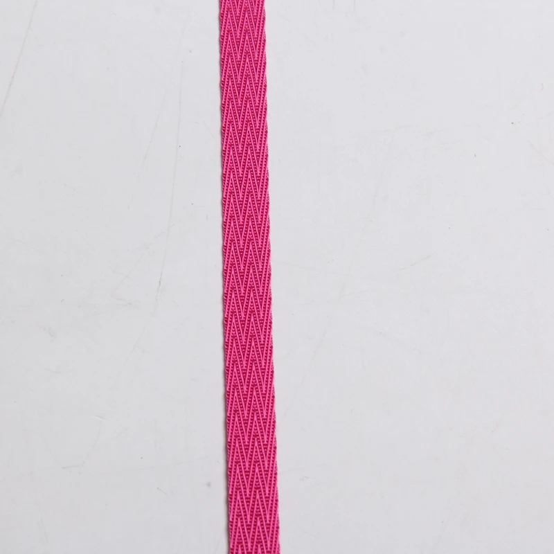 Розовый цвет нейлон елочка корсаж лента переплет 1 см
