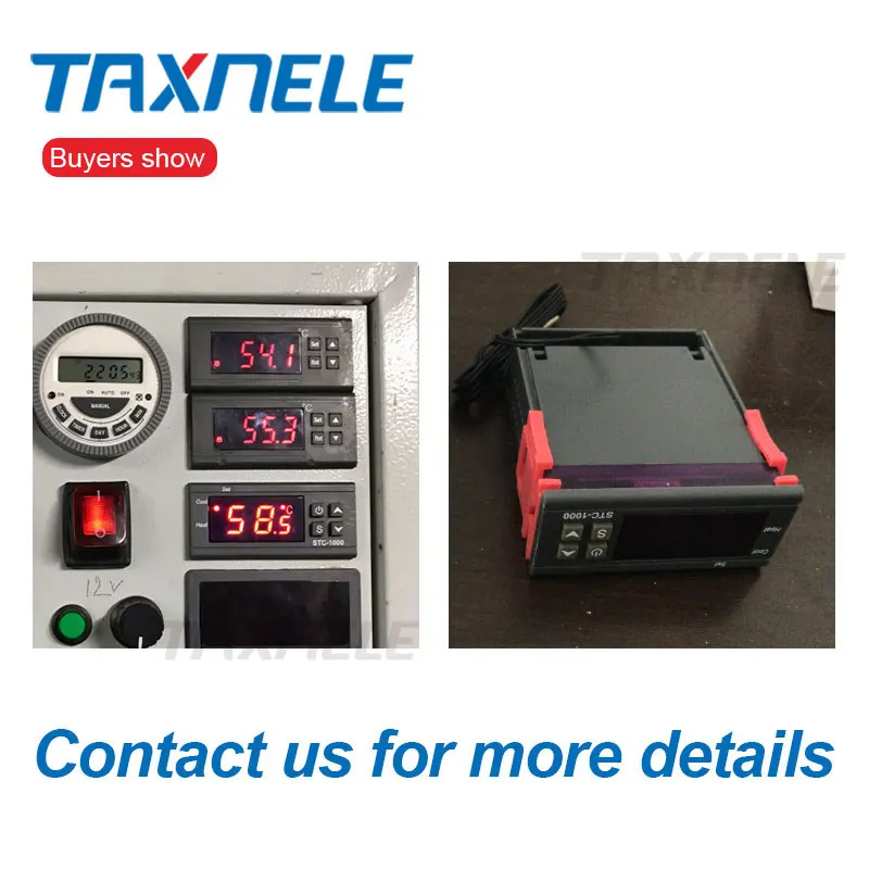 STC-1000 Digital Temperature Controller Thermoregulator Thermostat Switch Thermometer Heater Cooler 110V 220V 12V 24V