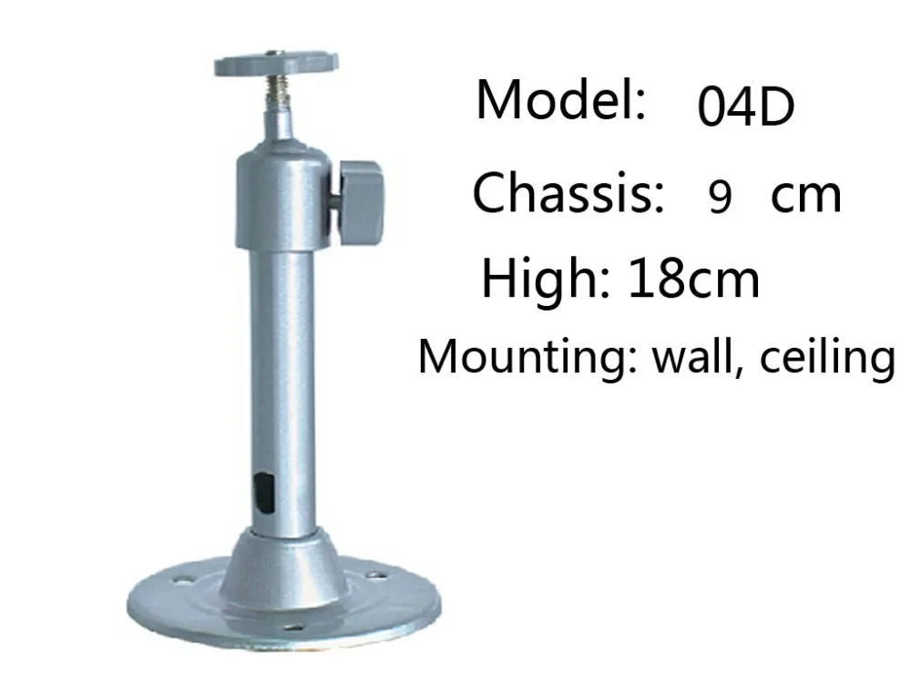 

Free shipping 1 pieces cctv accessories camera bracket metal wall mount bracket for cctv camera Wall Mount Bracket 04D