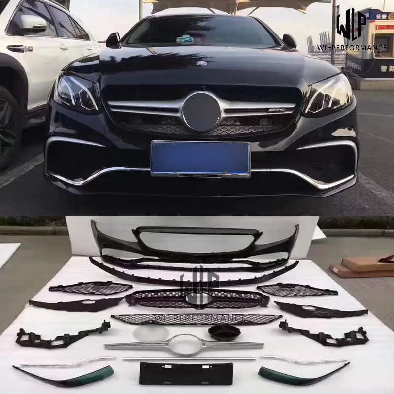 Высококачественный комплект кузова автомобиля W213 E350 E63 AMG PP неокрашенный