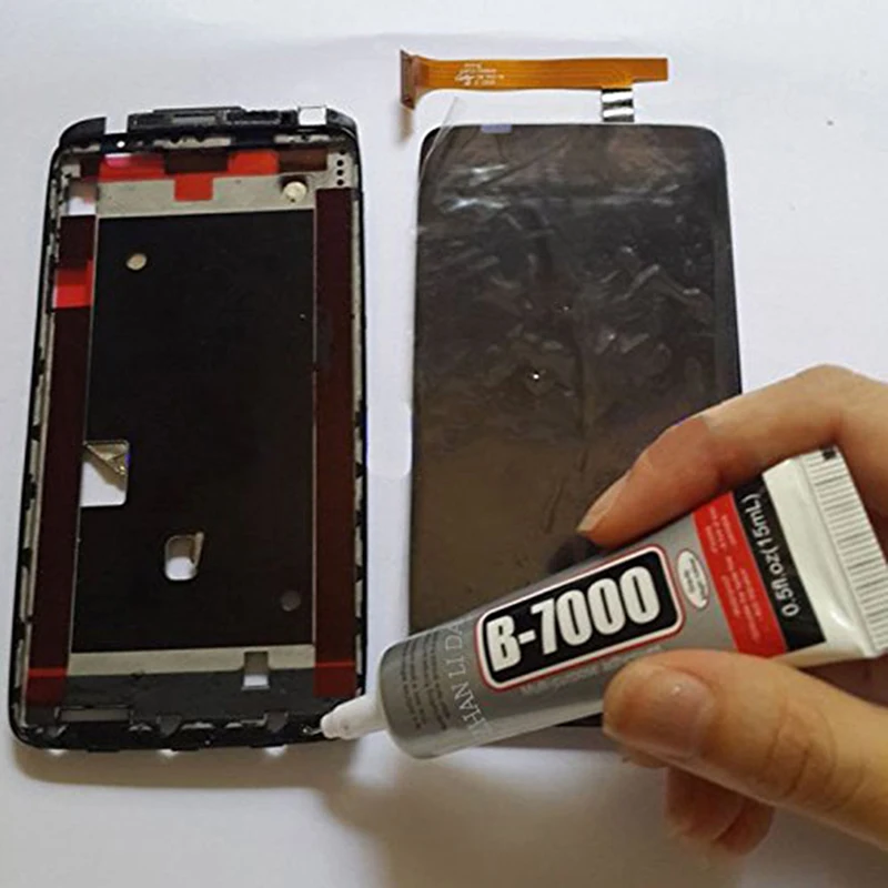 

New Selling 25ML Multipurpose adhesive B7000 DIY Tool cellphone LCD Touch Screen middle Frame housing B-7000 Glue