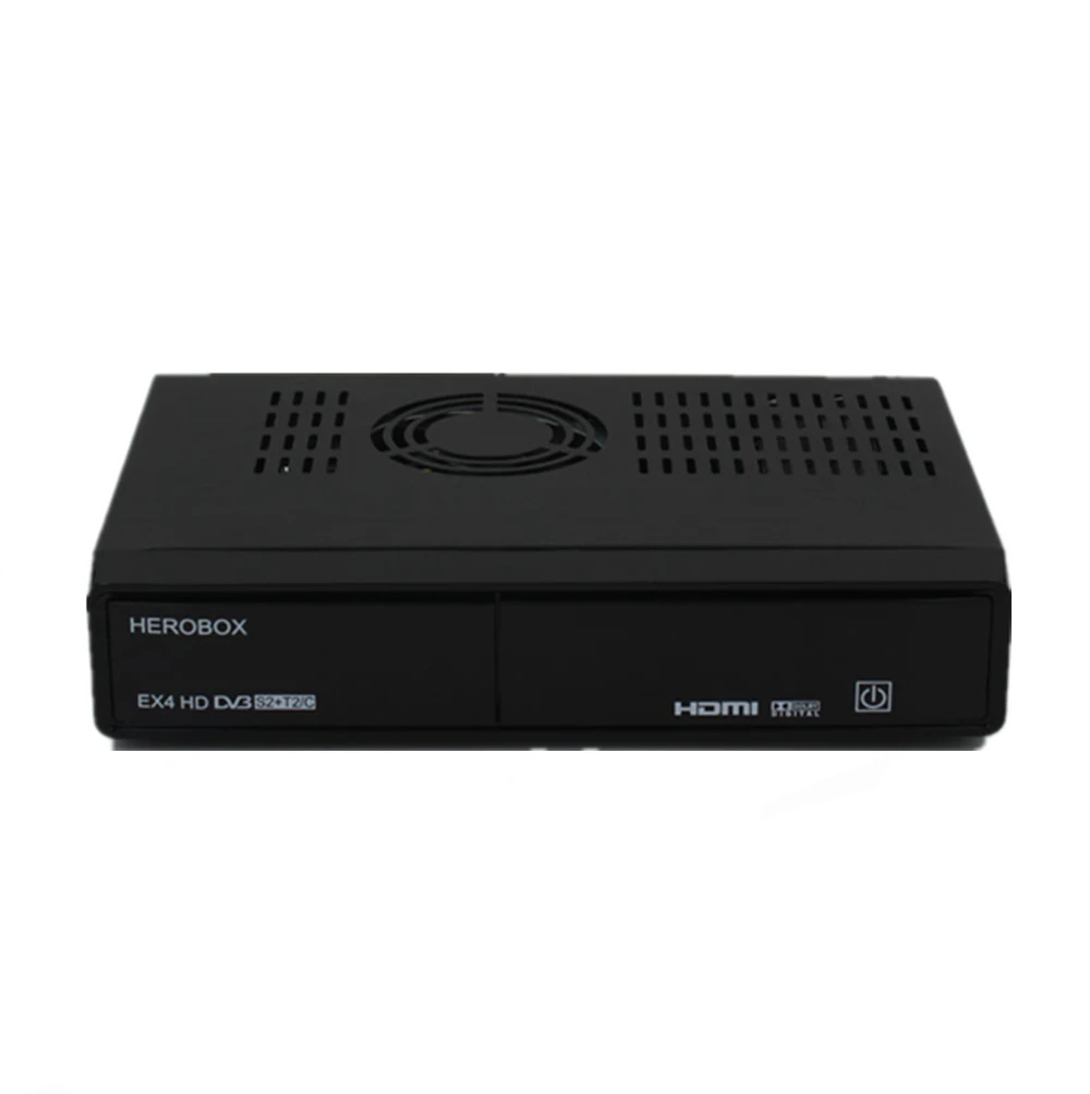 GOTiT HEROBOX EX4 HD Enigma2 спутниковый ресивер Поддержка DVB-S2+ T2 Linux система Поддержка Youtube IPTV новая версия Solo pro V4