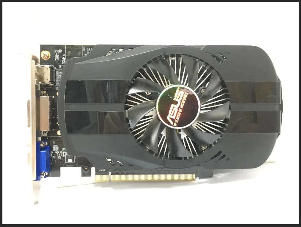 Asus GTX-750-FML-1GB GTX750 GTX 750 1G D5 DDR5 128 Bit настольные видеокарты PCI Express 3,0 компьютерные видеокарты