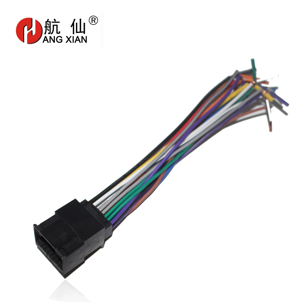 Car Stereo Female ISO Radio Plug Power Adapter Wiring Harness Special For  Chevrolet Lova Chery ISO harness power cable-in GPS Accessories from  Automobiles ...