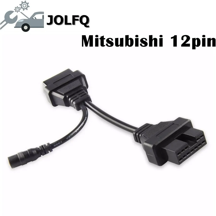 Высокое качество для Mitsubishi 12Pin ODB2 Кабельный разъем 16 pin OBD II Диагностический