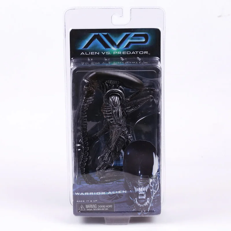 Инопланетянин NECA против Хищника AVP серии сетка инопланетянин Xenomorph полупрозрачный прототип костюма воин инопланетянин фигурка модель игрушки 18 см