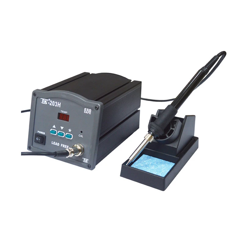 

Factory direct 120W high frequency eddy heat smart soldering station adjustable thermostatic iron Tektronix TK120H