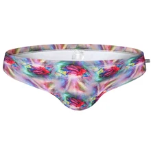 A288 Новые мужские плавки сексуальные с низкой талией с цветочным принтом мужские купальники шорты пляжные купальники мужские купальные костюмы sunga