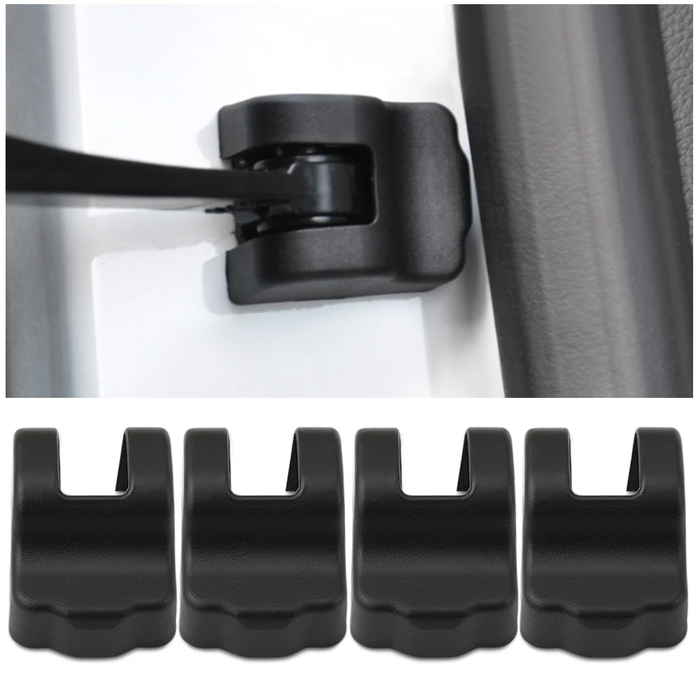 

4PCS Car Door Lock Stopper Limiting Arm Buckles Car Cover Trim For Peugeot 3008 2008 508 Citroen C3-XR C3 Elysee