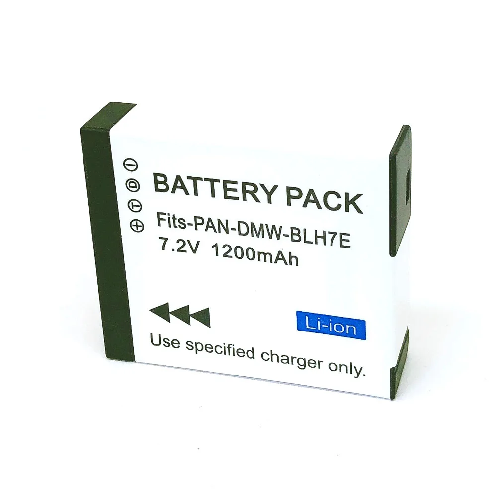 DMW-BLH7E DMW-BLH7 DMW-BLH7PP DMW BLH7 BLH7PP BLH7E Battery for Panasonic Lumix DMC GM5 GM1 GF7 GF8 GF9 LX10 LX15 GX800 bateria