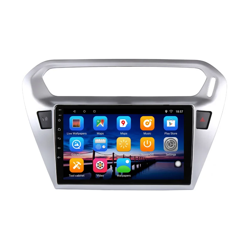 Best 10.1" 2G RAM 32G ROM Android Car DVD GPS For Peugeot 301 2014 2015 2016 audio car radio stereo headunit bluetooth wifi 18