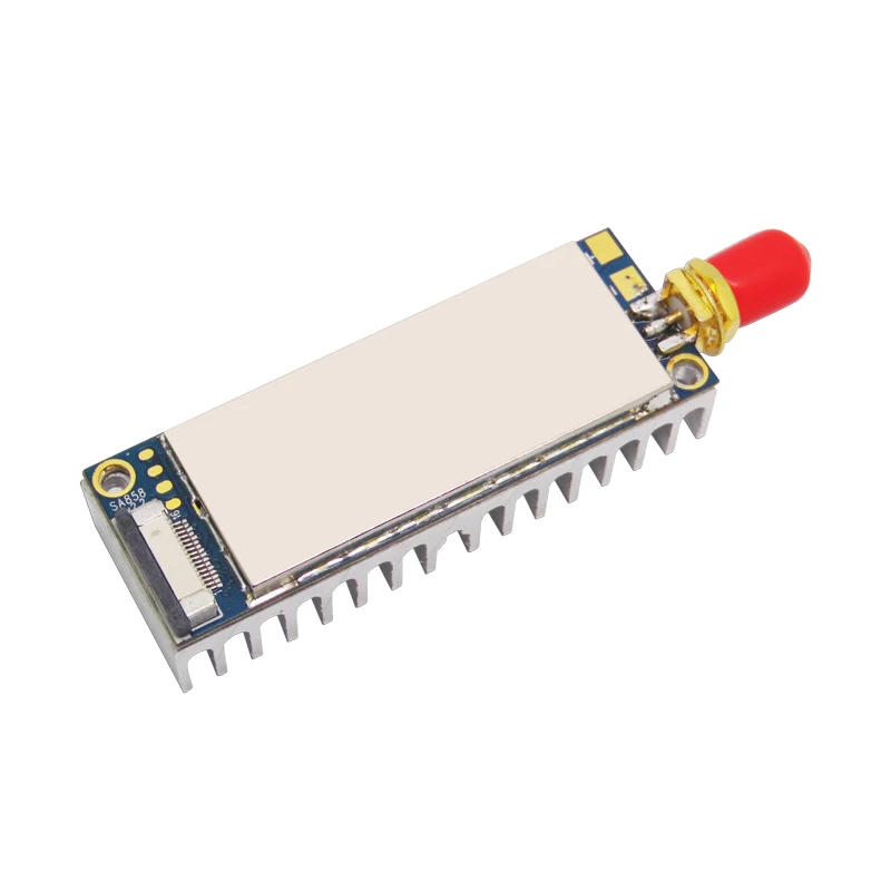 

2pcs/lot Embedded long range 7Km - 10Km high power 4W output UHF talkie walkie module kit SA858