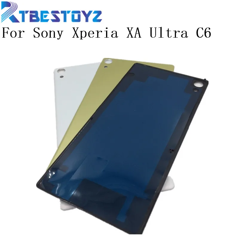 Крышка батарейного отсека RTBESTOYZ запасные части для Sony Xperia XA Ultra C6 F3215 F3216 F3212 | Отзывы и видеообзор -32838810115