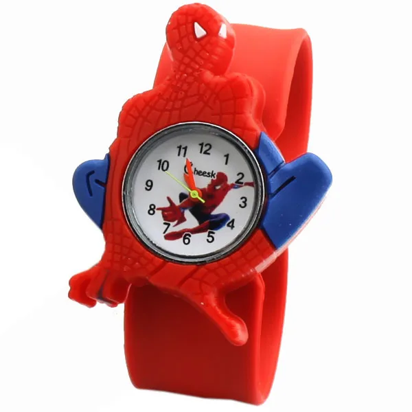 Wholesale 2022 Children's Clock Student Children Boy Spider Man Watches Kids Silicone Cartoon Watch Relogio Masculino Kids Watch