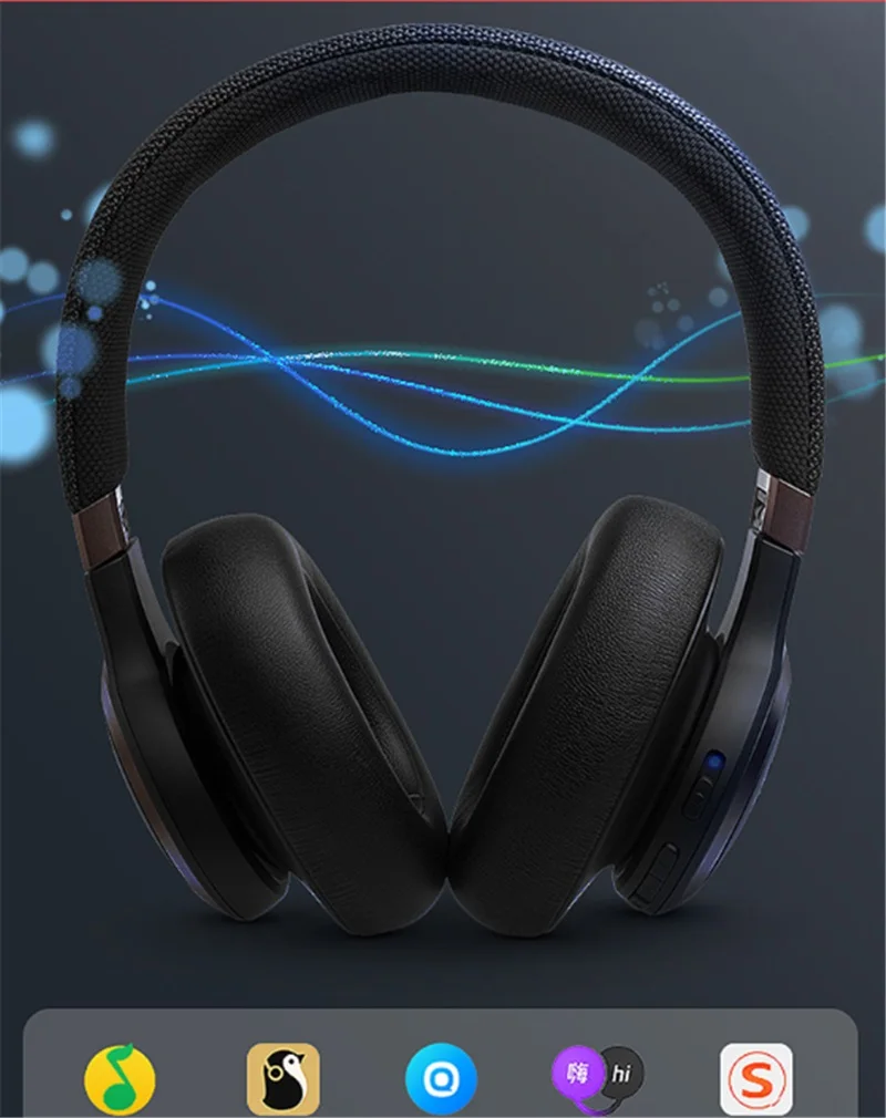 JBL LIVE 650BTNC Bluetooth наушники аудио шумоподавление умный голос беспроводные наушники стерео музыка динамическая игровая гарнитура