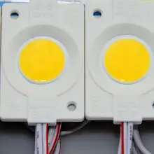 Длиной в Пол, с бусинами COB 2,4 Вт DC12V водонепроницаемый для наружной рекламы светящиеся знаки лайтбокс DIY Светодиодная модульная полоса