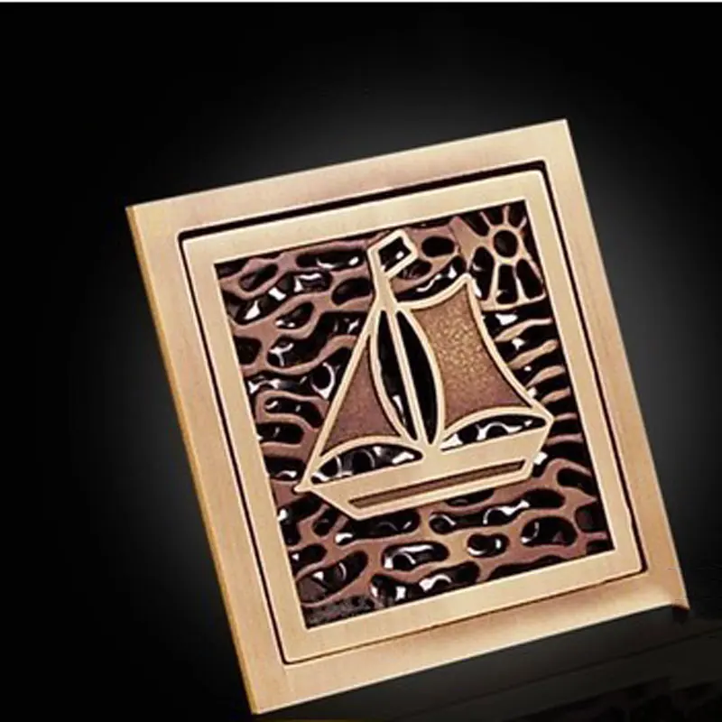 

odor-proof type floor drain art antique european-style insect against excessive water quality goods GD10130 floor drain