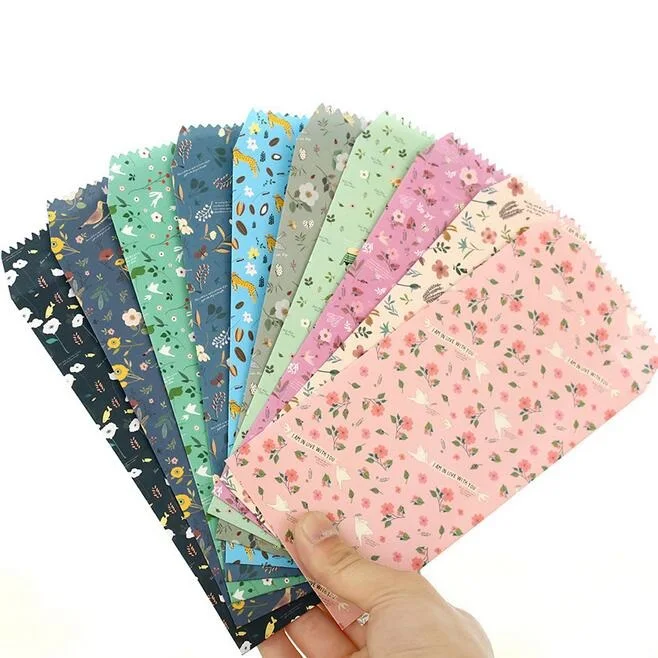 

5pcs/lot 175*86mm New Vintage Beautiful Foral series Envelope/gift envelope/office school supplies
