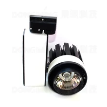 Светодиодный Трековый светильник 20 W 2100LM COB потолочный Трековый светильник лампа 110 v-240 v теплый/холодный белый для магазина/торгового центра