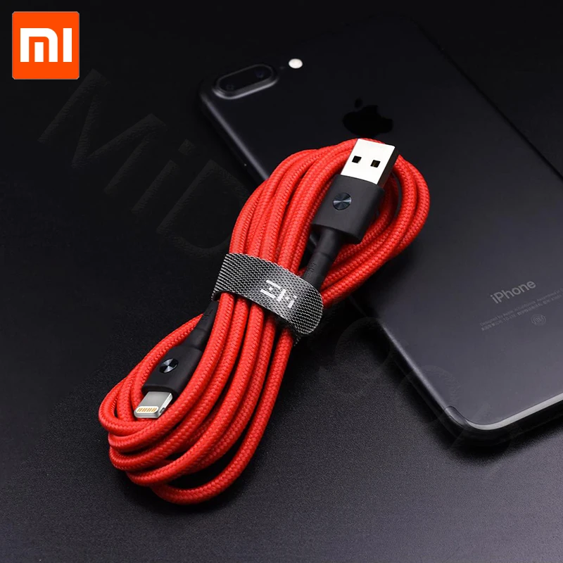 Оригинал Xiaomi ZMI MFI сертифицирован для iPhone Lightning к USB кабель зарядное устройство