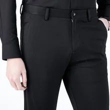 Костюм брюки мужские Брюки Молодежный облегающий Бизнес офисные брюки мужские брюки в деловом стиле мужские брюки черные брюки 2-40