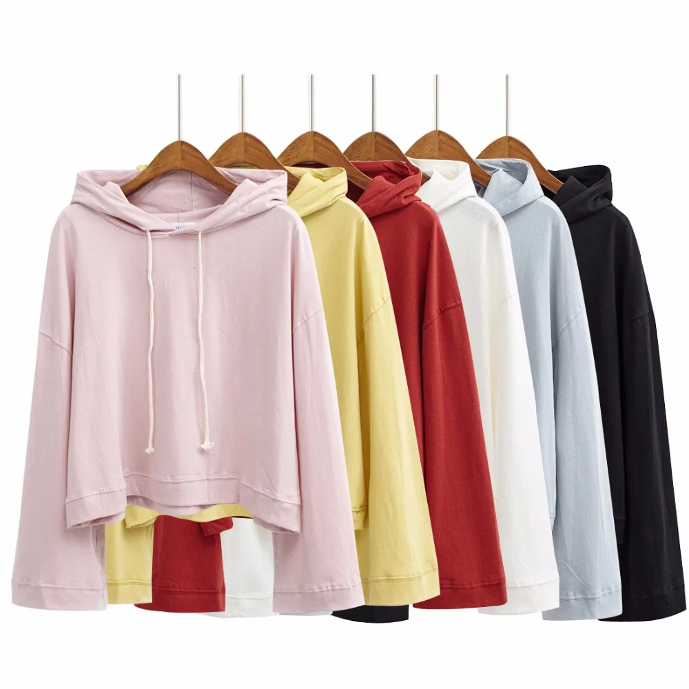 Buy harajuku hoodies women 2018 korean spring kawaii