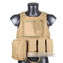 Военный тактический жилет штурмовой страйкбол SAPI тарелка Перевозчик мультикамера Военная Молл маг нагрудное боевое облачение Пейнтбол тело Броня жгут