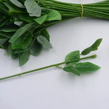 5 шт. 32 см лист Scape отрасли Искусственные цветы букет для свадьбы Гостиная балкон украшения дома DIY моделирования цветы