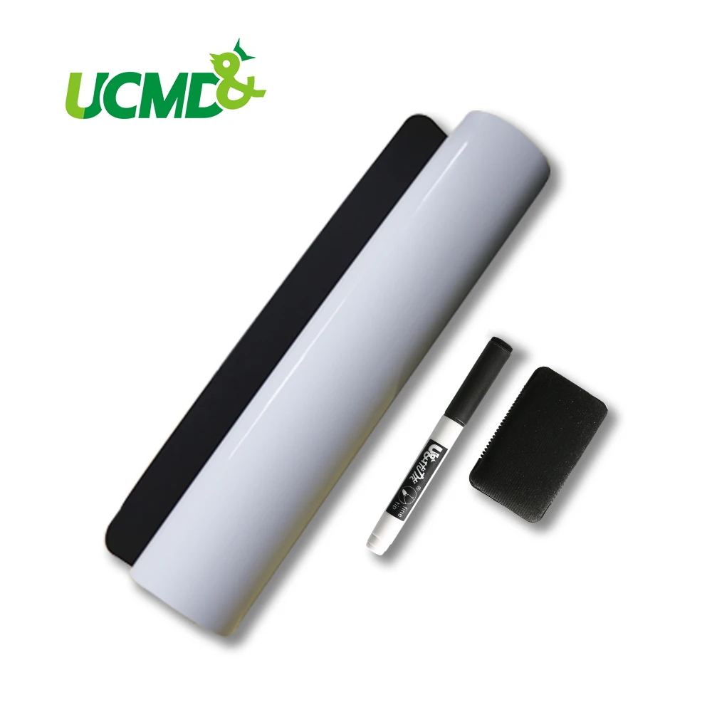 

17 x 11" x 0.5mm Magnetic Whiteboard for Kitchen Fridge Message Board Memos Notes Dry erase Magnet