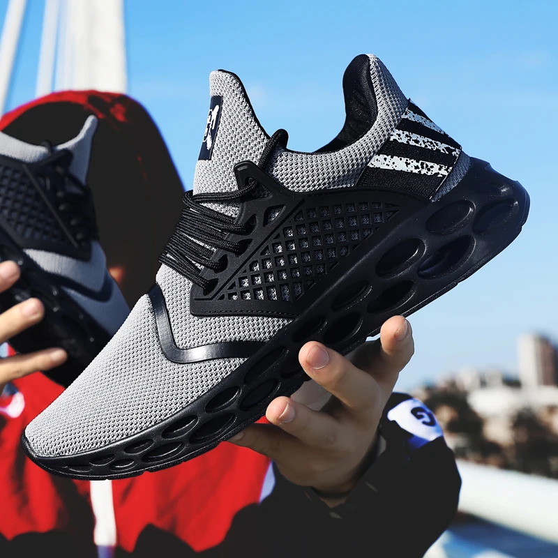 

12 Colors Men Running Shoes Light Weight Breathable Summer Outdoor Trainer Fitness Brand Design Classic Gym Sport Shoes for Men