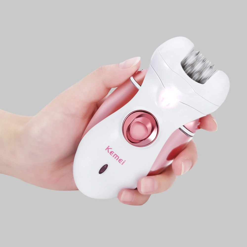 Kemei2530-4-in-1-Multifunctional-Women-Shaver-Electric-Epilator-Rechargeable-Hair-Removal-Foot-Care-Tool-With (3)