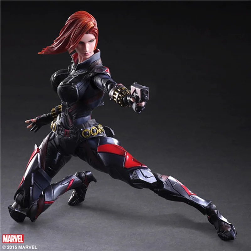 

27CM Black Widow PVC Action Figure The Avengers Toy Age of Ultron Moveable Action Figures Toys Collectible Model Toy Dolls