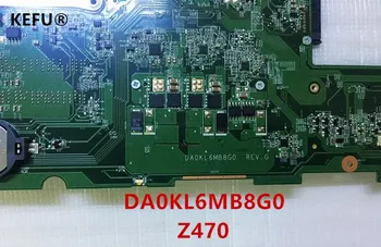 

KEFU Z470 For laptop 11S11013289 DA0KL6MB8G0 motherboard ,fully tested