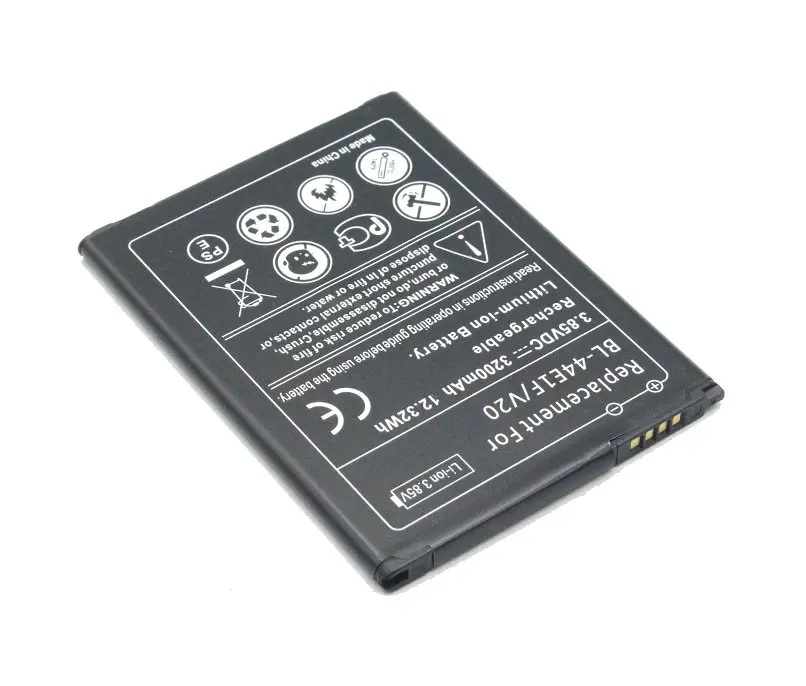 ITopZea 3x3200mAh/12.32Wh BL-44E1F / BL44E1F / BL 44E1F 교체 용 배터리 + LG V20 H990 F800 용 범용 벽면 충전기